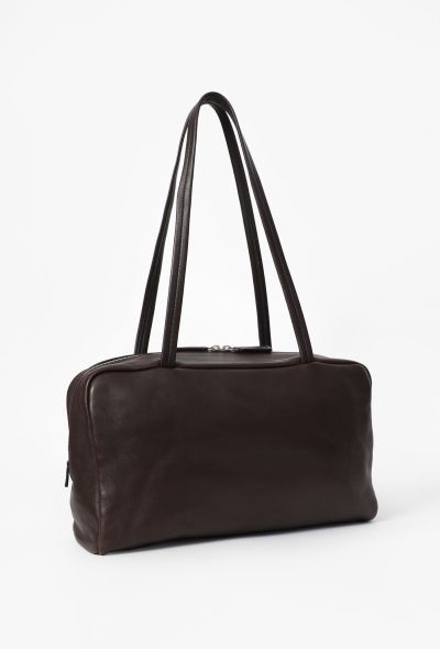 The Row Brown Astra Bowling Bag - 2