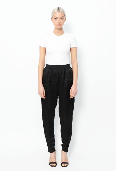 Céline Tapered Charmeuse Trousers - 1