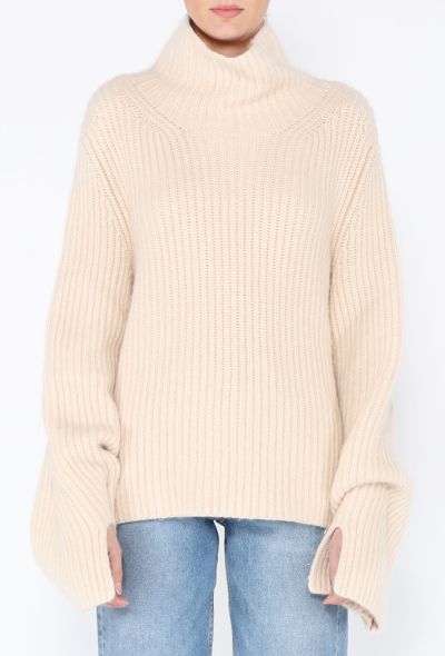 Khaite 2023 Genoa Cashmere Turtleneck Sweater - 1
