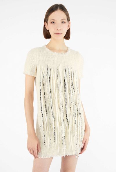 Chanel ICONIC F/W 2010 Fringed Tweed Dress - 1