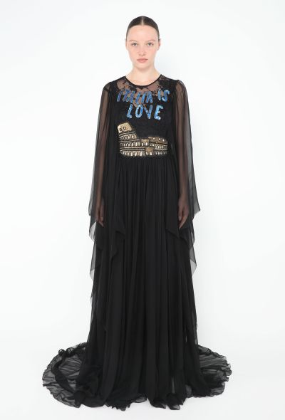 Dolce & Gabbana S/S 2016 'Italia Is Love' Silk Gown - 1 Dolce & Gabbana S/S 2016 'Italia Is Love' Silk Gown - 1
