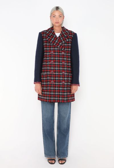 Chanel 2017 Argyle 'CC' Peacoat - 1