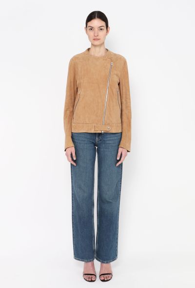 Maison Margiela Suede Biker Jacket - 2 Maison Margiela Suede Biker Jacket - 2