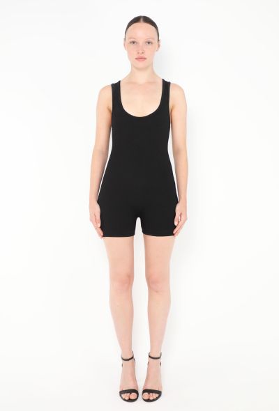 Bottega Veneta S/S 2024 Textured Black Bodysuit - 1 Bottega Veneta S/S 2024 Textured Black Bodysuit - 1