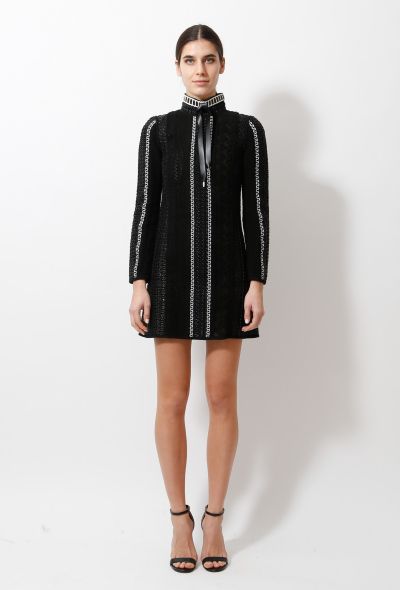                             S/S 2015 Textured Knit Dress - 1