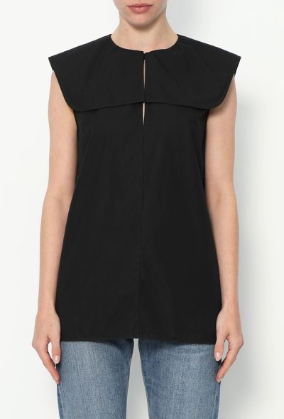 Jil Sander Resort 2022 Layered Cotton Top - 1 Jil Sander Resort 2022 Layered Cotton Top - 1