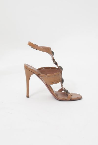                             Studded Gladiator Sandals - 2