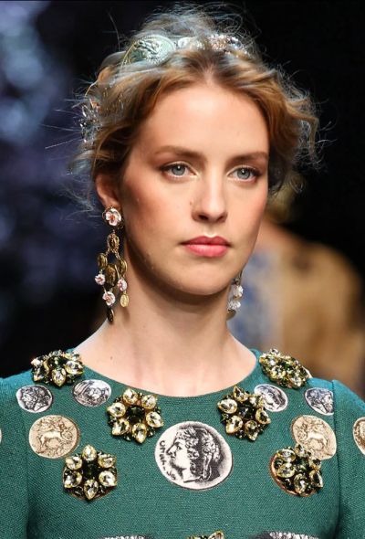 Dolce & Gabbana S/S 2014 Roman Coin Earrings - 2