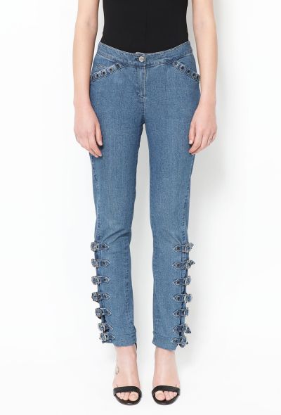                             2003 Buckled Eyelet Jeans - 2