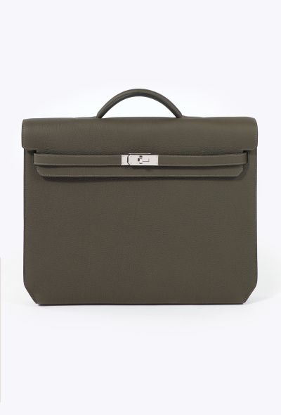 Hermès Graphite Togo Kelly Dépêches 36 Briefcase - 1 Hermès Graphite Togo Kelly Dépêches 36 Briefcase - 1