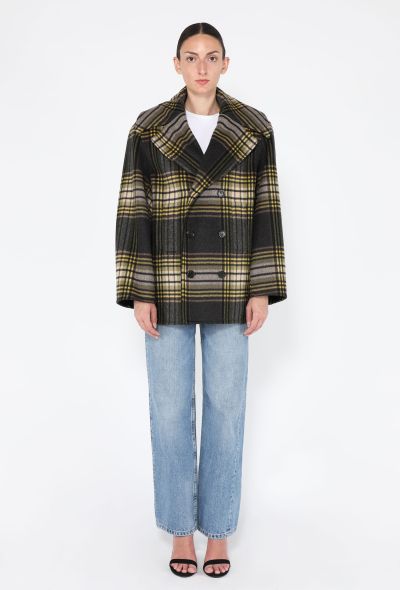 Saint Laurent Tartan-Check Double Breasted Coat, 2025 - 1