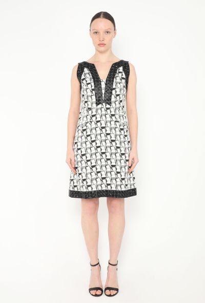 Chanel Resort 2015 Geometric Lamé Dress - 1