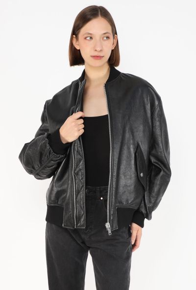 Prada Lambskin Bomber Jacket, 2021 - 1