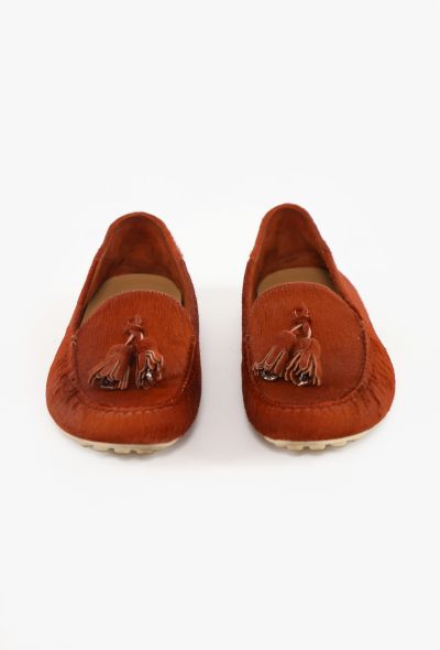 Loro Piana 2025 Ponyhair Dot Sole Walk Loafers - 2