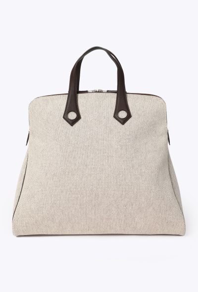 Hermès 2006 Toile H & Ébène Swift Heeboo Bag - 1