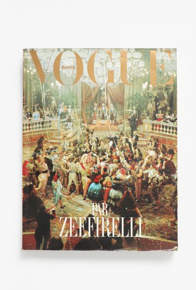 VOGUE 1984 December Issue 'Par Zeffirelli' - 1