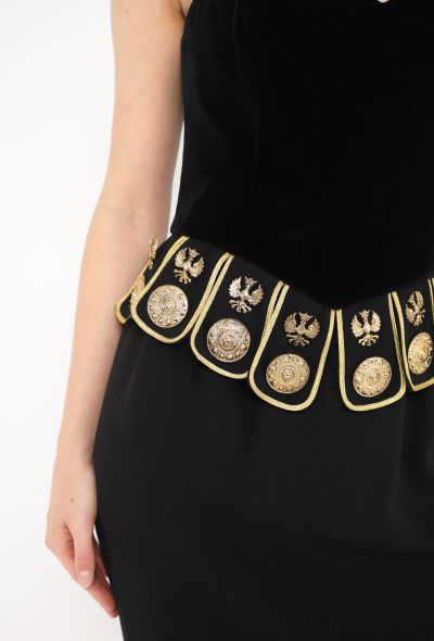 1989 Moschino Roman Centurion Dress - 2 1989 Moschino Roman Centurion Dress - 2