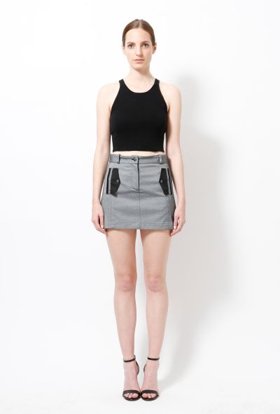                                         Western Mini Skirt-1