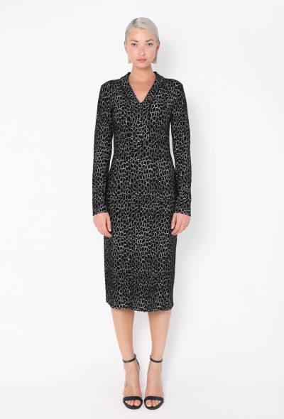 Alaïa F/W 2015 Graphic Chenille Dress - 1 Alaïa F/W 2015 Graphic Chenille Dress - 1