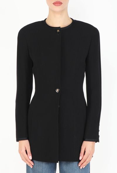 Chanel TIMELESS 1994 Tailored 'CC' Smoking Jacket - 1