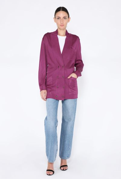 Alaïa S/S 1986 Double-Breasted Knit Cardigan - 1