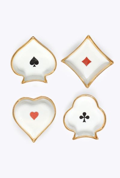 Vintage Objects & Decor 1960s Limoges Poker Vide-Poche Set - 1