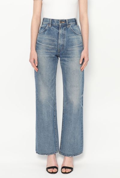 Céline 2021 Flared Stone-Washed Jeans - 2