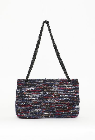 Chanel Tweed Medium Timeless Bag - 1 Chanel Tweed Medium Timeless Bag - 1