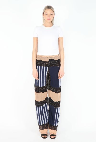 Jean Paul Gaultier 2001 Marinière Mesh Ensemble - 2