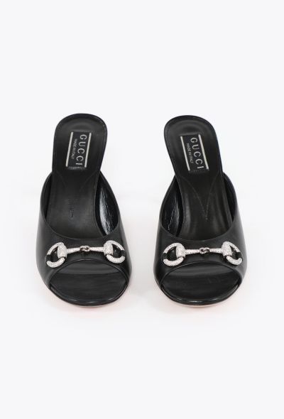 Gucci 2024 Embellished Horsebit 85 Heels - 2