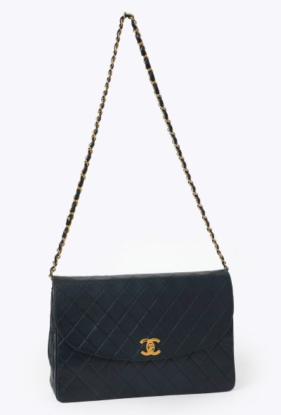 Chanel Vintage Quilted Half Moon Shoulder Bag - 2