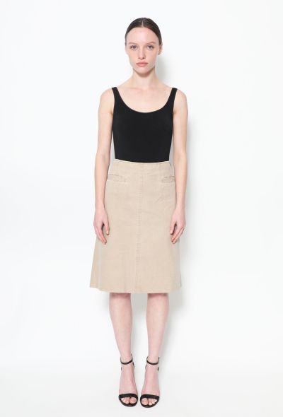 Chanel Cotton Cargo Skirt - 1