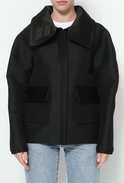 Céline Pre-Fall 2014 Hooded Zip Jacket - 1 Céline Pre-Fall 2014 Hooded Zip Jacket - 1