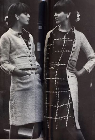 Chanel Trompe l'Oeil Tweed Dress, Haute Couture 1966 - 2