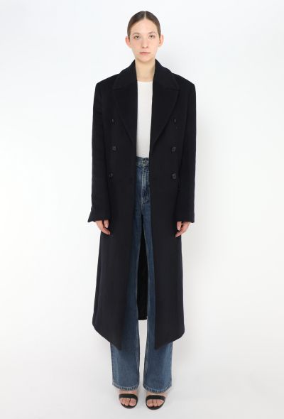 Toteme F/W 2024 Double-Breasted Coat - 1 Toteme F/W 2024 Double-Breasted Coat - 1