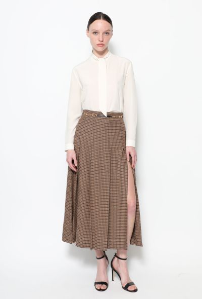                                         Pre-Fall 2021 Pleated Skirt-1