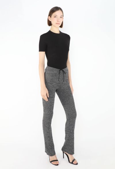 Prada S/S 2008 Ribbed Knit Pants - 1