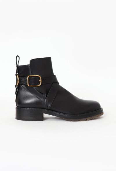 Chloé 2020 Leather Diane Combat Boots - 1 Chloé 2020 Leather Diane Combat Boots - 1