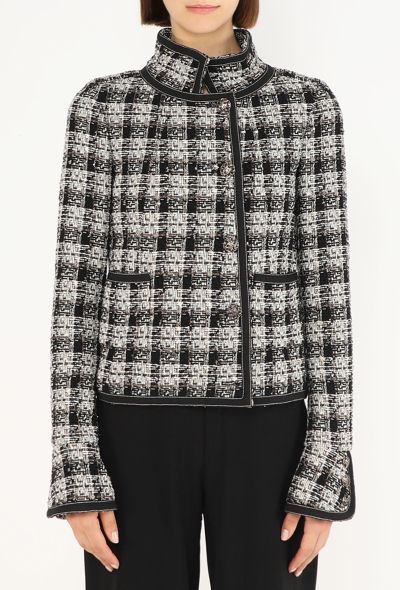 Chanel Checkered Tweed Jacket, F/W 2008 - 1
