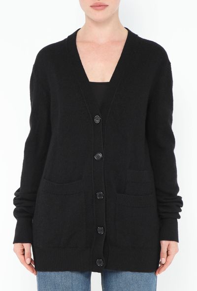 Céline Oversized Pocketed Cardigan - 1