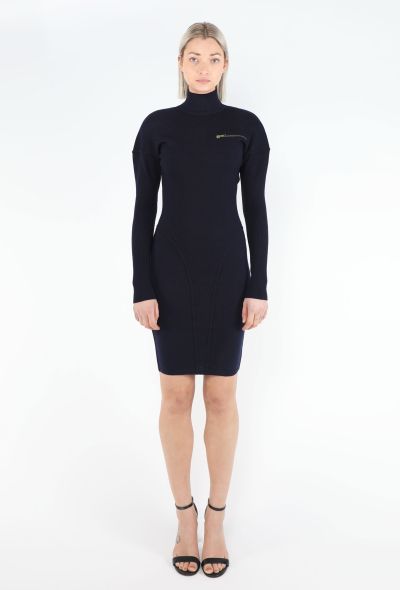 Alaïa F/W 1986 Bodycon Zip Dress - 1