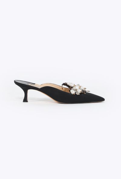 Manolo Blahnik 2023 Orientalia Embellished Mules - 1