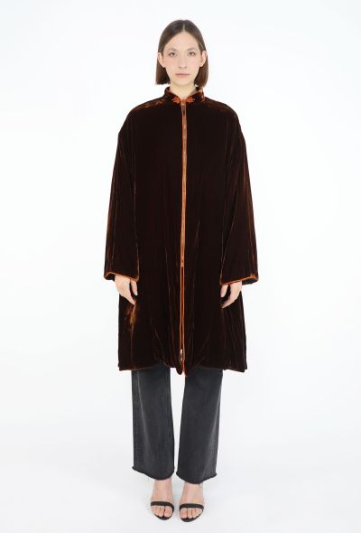 Jean Paul Gaultier '90s Velvet Passementerie Opera Coat - 1