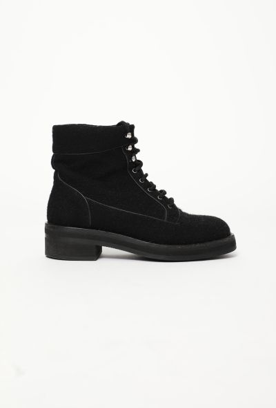 Chanel Pre-Fall 2016 Paris-Rome Combat Boots - 1 Chanel Pre-Fall 2016 Paris-Rome Combat Boots - 1