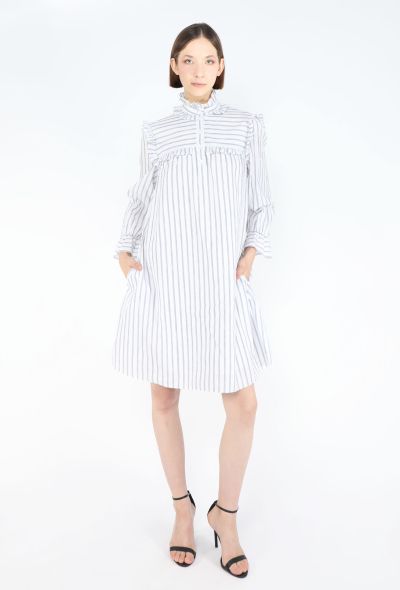 Céline 2020 Striped Smock Dress - 1