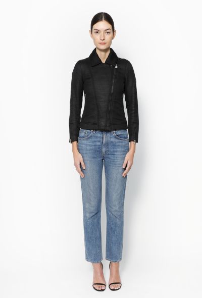 Chanel Quilted 'CC' Biker Jacket - 2
