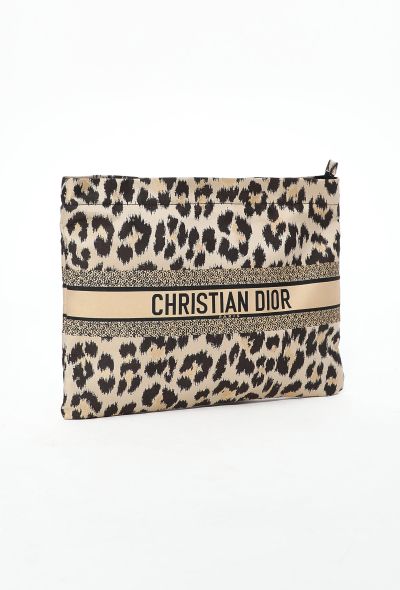 Christian Dior 2021 Leopard DiorTravel Pouch - 2