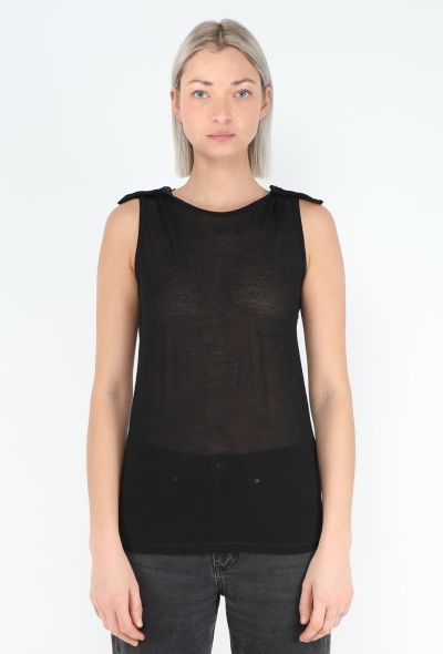 Helmut Lang F/W 1999 Hybrid Hooded Tank - 1