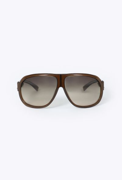 Saint Laurent Early 2000s Tom Ford Aviator Sunglasses - 1