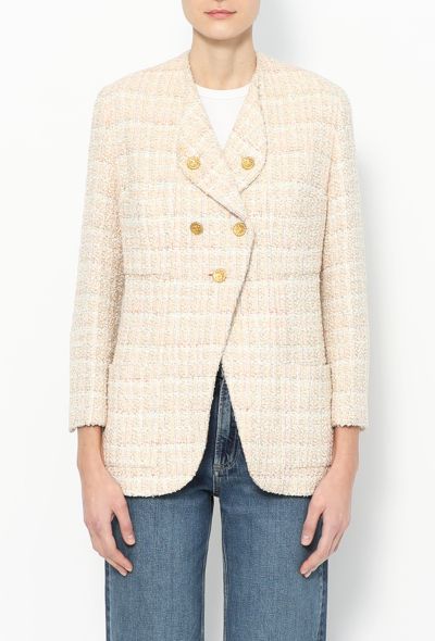 Chanel RARE S/S 1994 Tweed 'CC' Button Jacket - 1